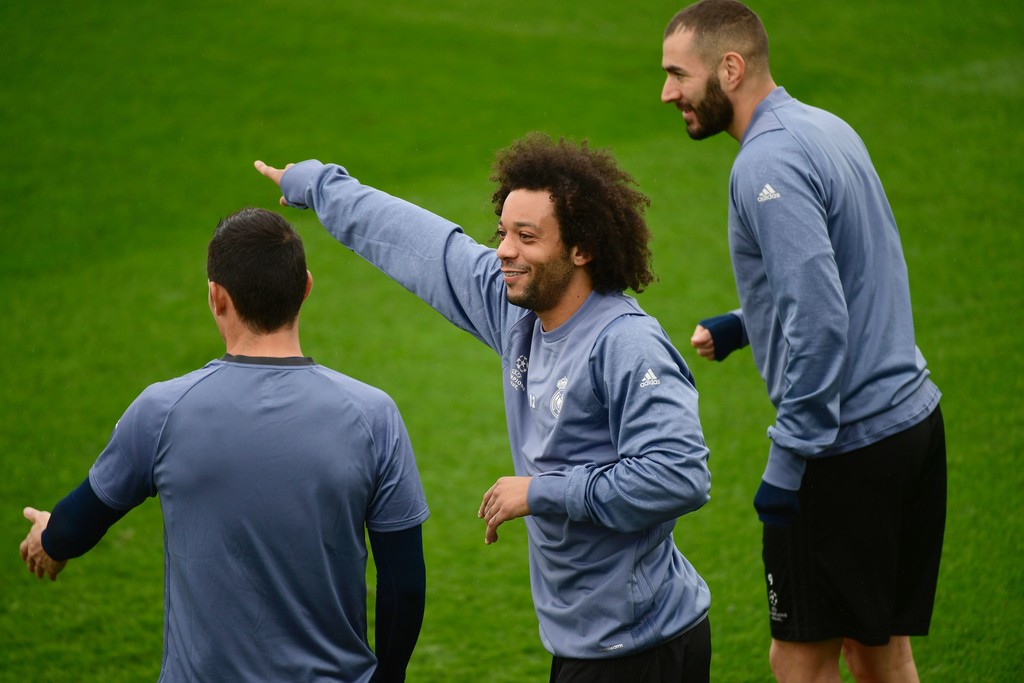 Marcelo, Benzema là hai cái tên rất quan trọng cho Real vào lúc này. Ảnh: Internet.