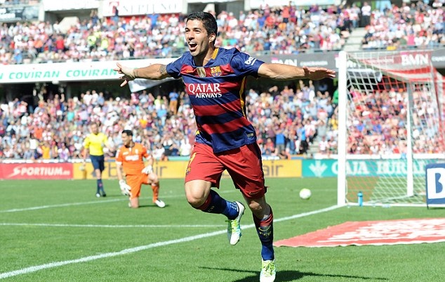 Với 40 bàn, Luis Suarez là chủ nhân của danh hiệu Pichichi mùa giải trước. Ảnh: Internet.