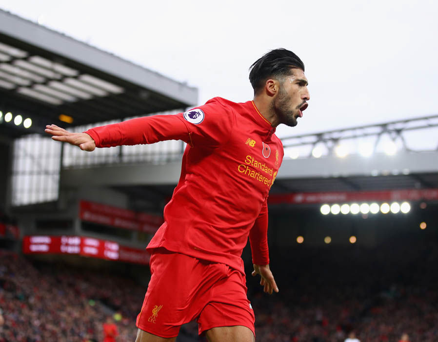 6. Emre Can - 2 bàn. Ảnh: Internet.