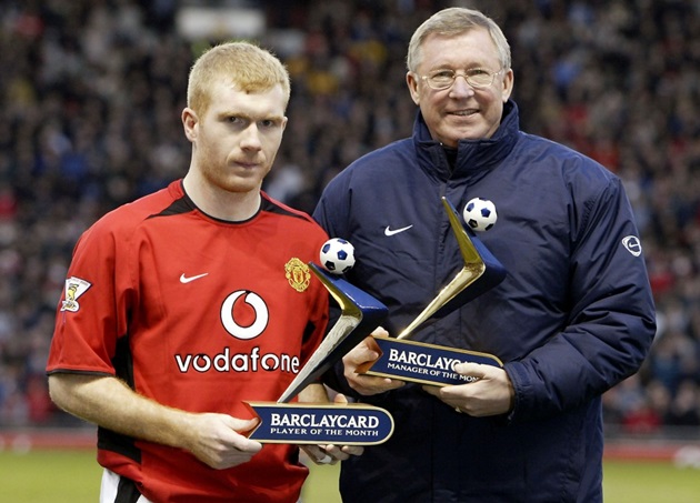 Scholes chưa từng bị Sir Alex quát mắng.