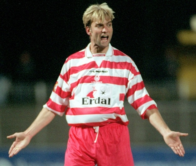 Klopp khi còn thi đấu cho Mainz 05.
