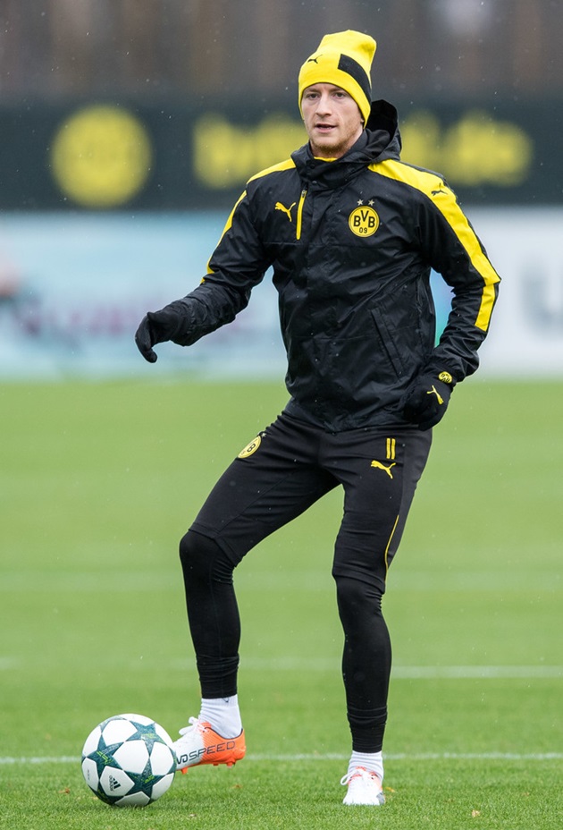Marco Reus đã lành hẳn chấn thương nhưng chưa thể trở lại thi đấu. Ảnh: Zimbio.