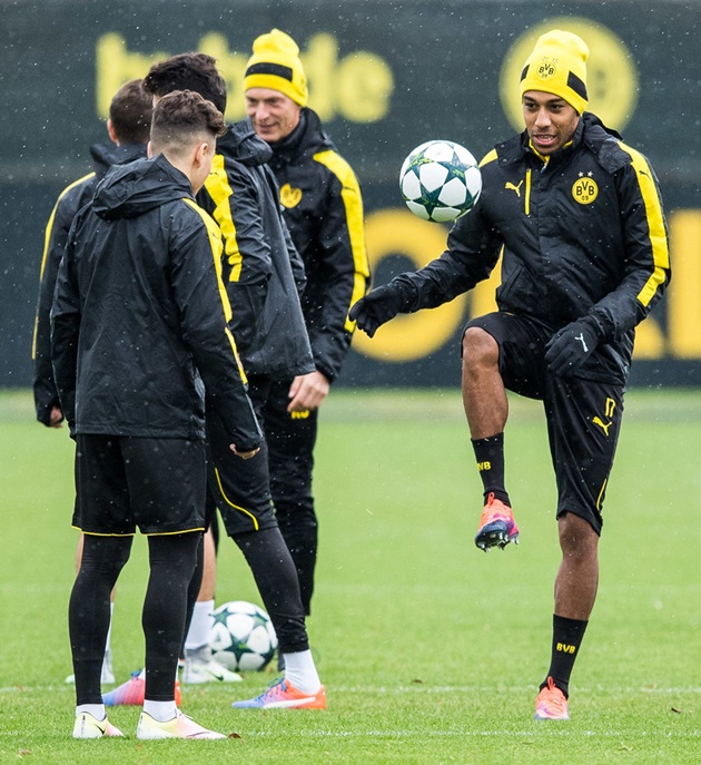 Aubameyang vừa có trận đấu thành công trước Bayern và ghi bàn thắng duy nhất. Ảnh: Zimbio.