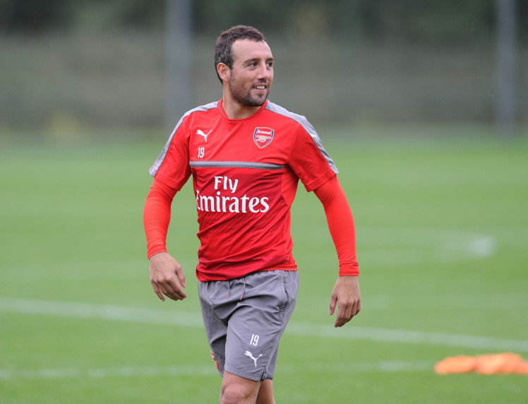 Cazorla được Iwobi rất ngưỡng mộ. Ảnh: Metro.