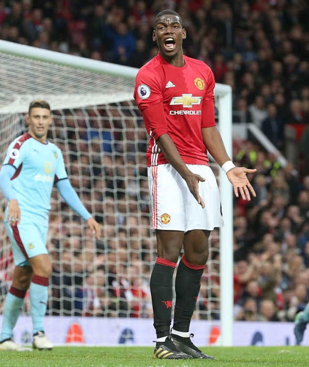 2. Paul Pogba (Manchester United) - 29 lần. Ảnh: Express.