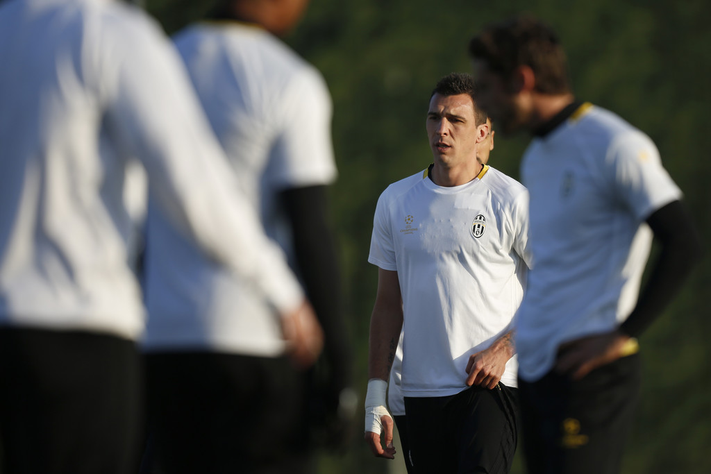 Mario Mandzukic đã có 3 trận thi đấu ở mùa này và ghi được 1 bàn. Ảnh: Zimbio.