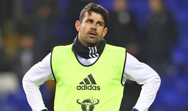 Costa vẫn chưa quyết định tương lai ở Chelsea. Ảnh: Express.