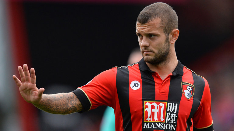 Wilshere thi đấu ấn tượng tại Bournemouth.