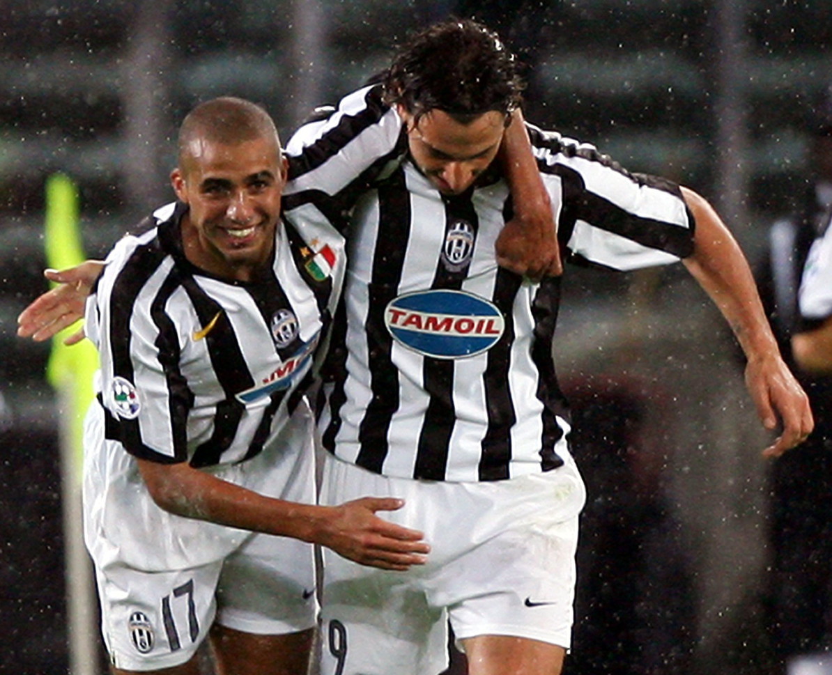 Ibrahimovic và Trezeguet thời cùng khoác áo Juventus. Ảnh: Squawka.