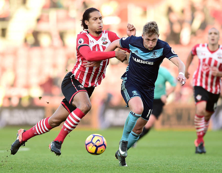 Viktor Fischer - Middlesbrough - 204 phút để có 1 lần kiến tạo. Ảnh: Express.