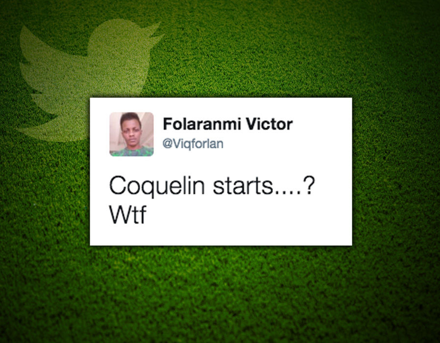 Coquelin ra sân ngay từ đầu? Ảnh: Express. Ảnh: Express.