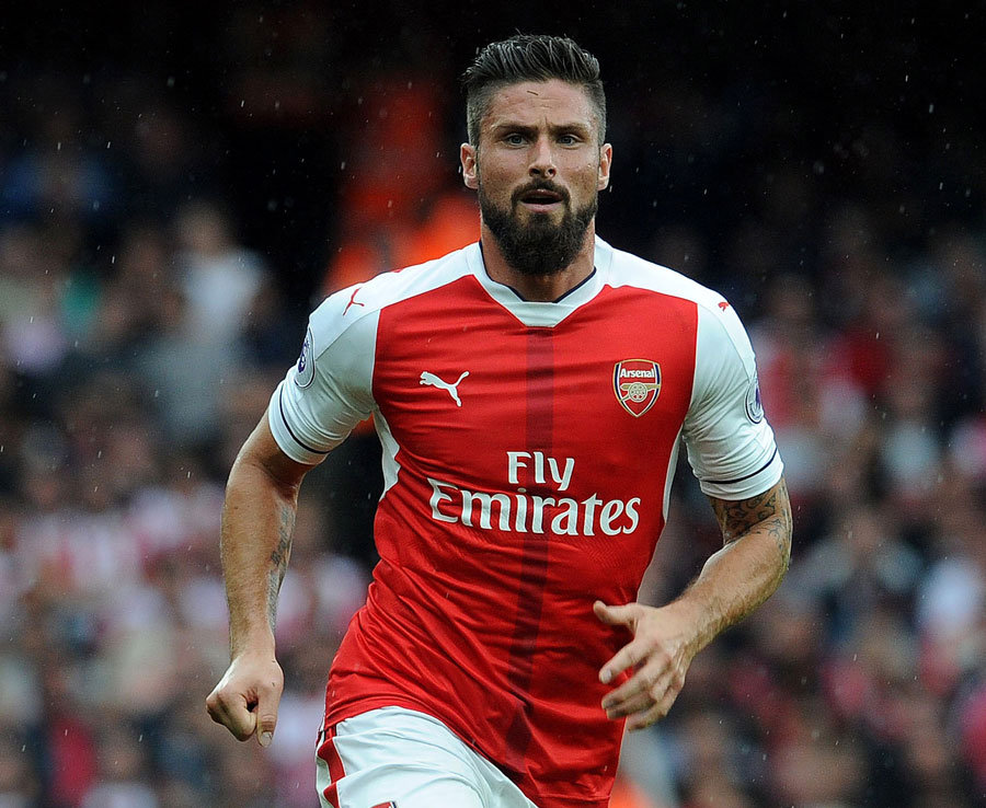 6. Olivier Giroud - 100.000 bảng/tuần. Ảnh: Daily Star.