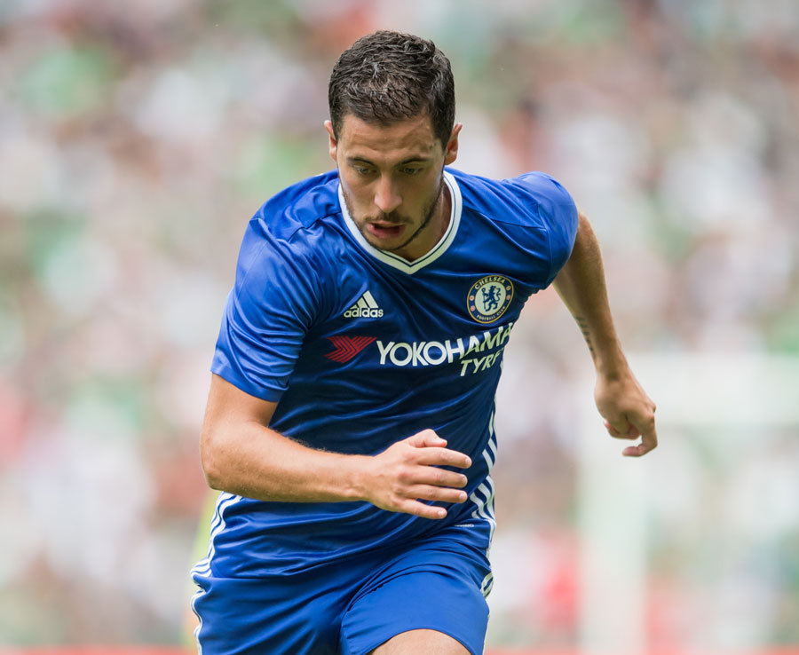 2. Eden Hazard - (Chelsea) - 99,7 điểm. Ảnh: Daily Star.