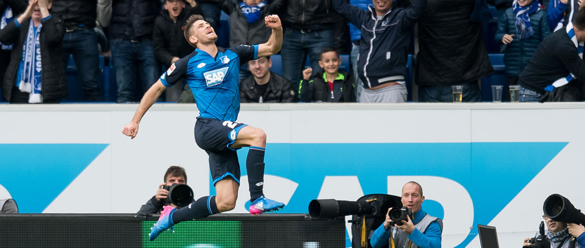 6. Andrej Kramaric - Hoffenheim - 12 bàn.