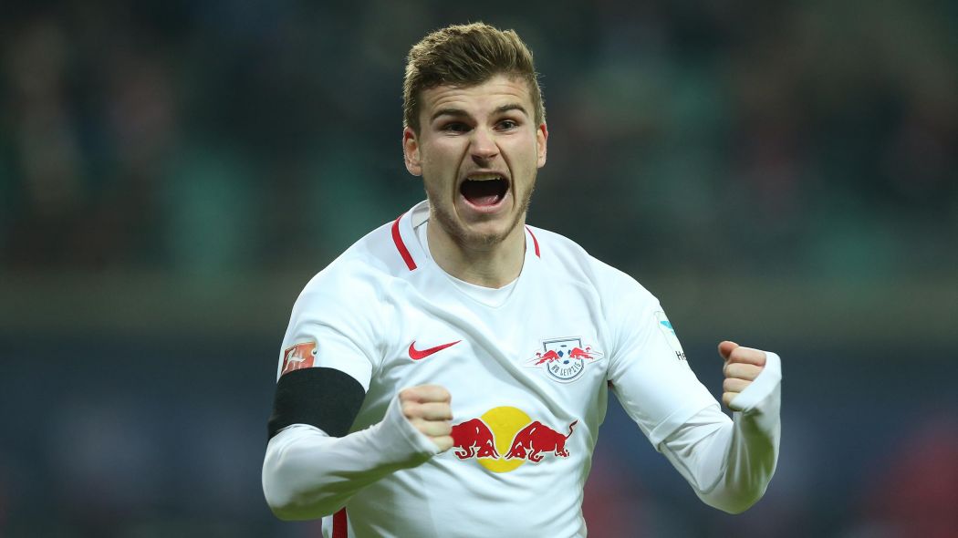 4. Timo Werner - RB Leipzig - 15 bàn.