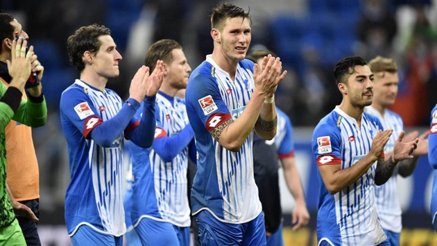9. Hoffenheim - 25,4 tuổi.