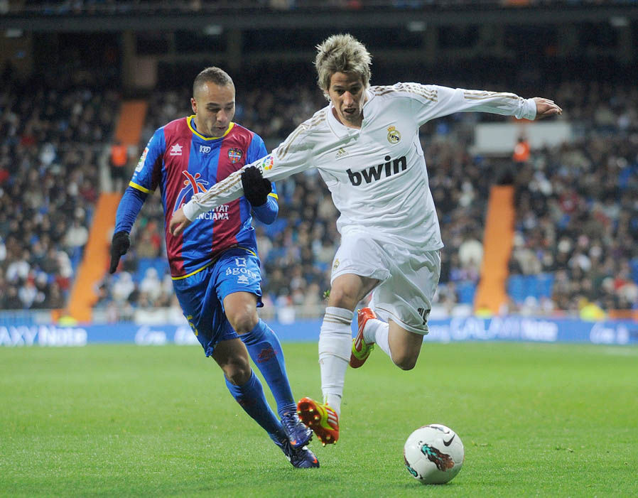 Hậu vệ: Fabio Coentrao - Phí chuyển nhượng: 27 triệu bảng từ Benfica năm 2011. Ảnh: Express.