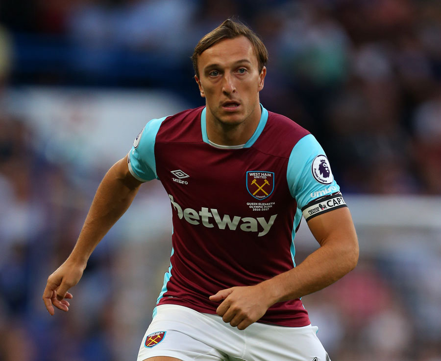 2. West Ham - Mark Noble - Gắn bó với đội từ ngày 1 tháng 1 năm 2005. Ảnh: Daily Star.
