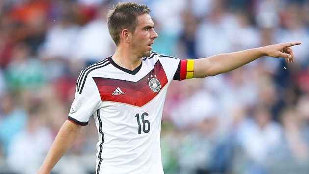 Philipp Lahm - 34 trận.