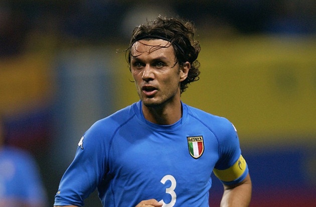 Paolo Maldini - 36 trận.
