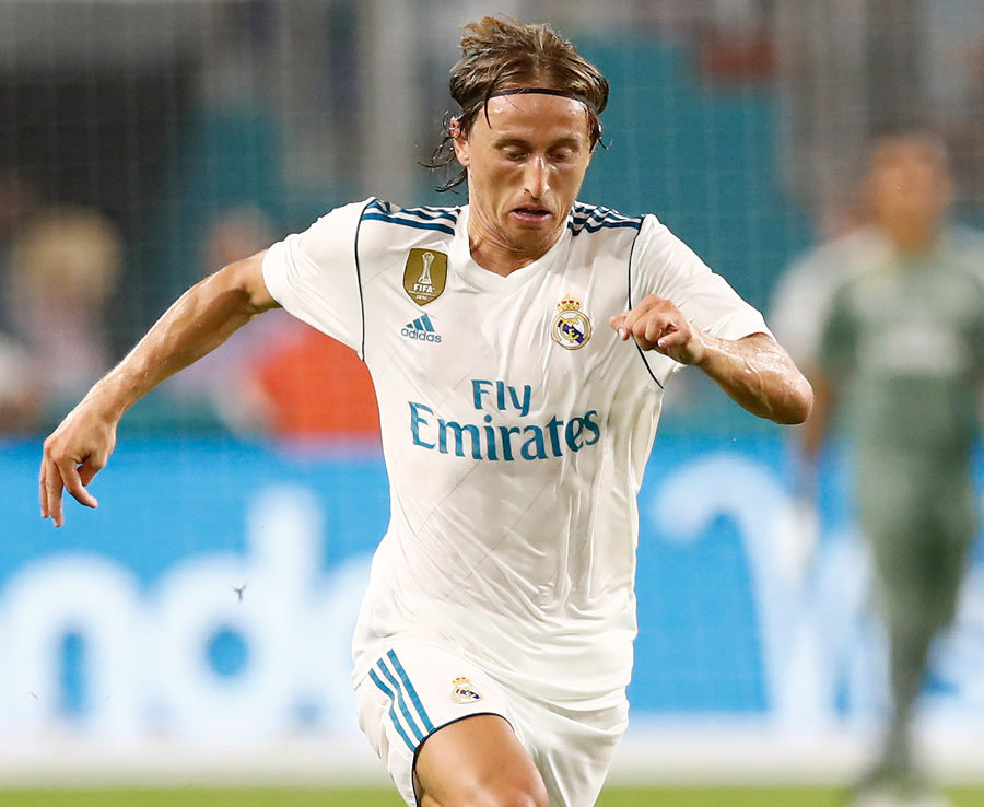 Luka Modric - 447 triệu bảng. Ảnh: Daily Star.