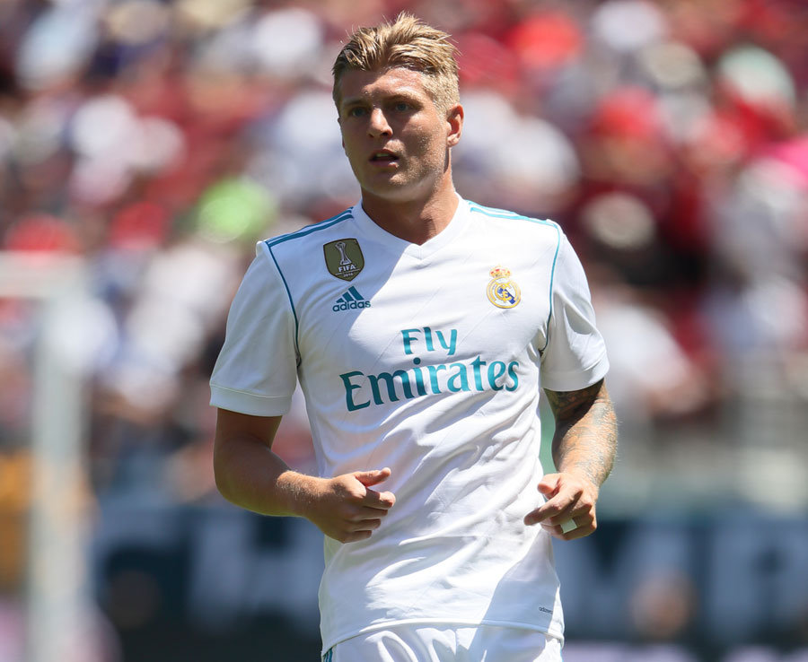 Toni Kroos - 268 triệu bảng. Ảnh: Daily Star.