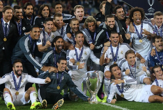 6 - Real Madrid chuẩn bị có lần thứ 6 tham dự một trận Siêu cúp châu Âu. Trong 5 lần trước, họ đã thắng 3 vào các năm 2002, 2014 và 2016.