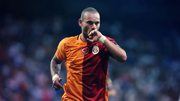 15 - Wesley Sneijder đã có 15 lần kiến tạo tại giải VĐQG Thổ Nhĩ Kỳ trong mùa giải 2016/17, nhiều hơn bất kỳ cầu thủ nào khác.
