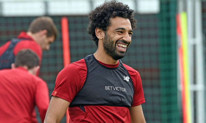 Mohamed Salah đứng trước cơ hội thể hiện mình trong trận đấu chính thức đầu tiên với Liverpool. Ảnh: Liverpool.