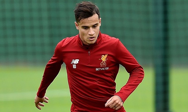 Coutinho không được điền tên vào danh sách thi đấu với Man City.