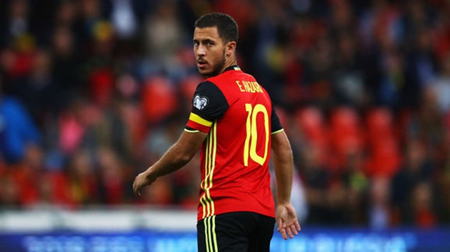 Hazard đã trở lại thi đấu cho đội tuyển Bỉ và sẵn sàng ra sân trước Leicester.