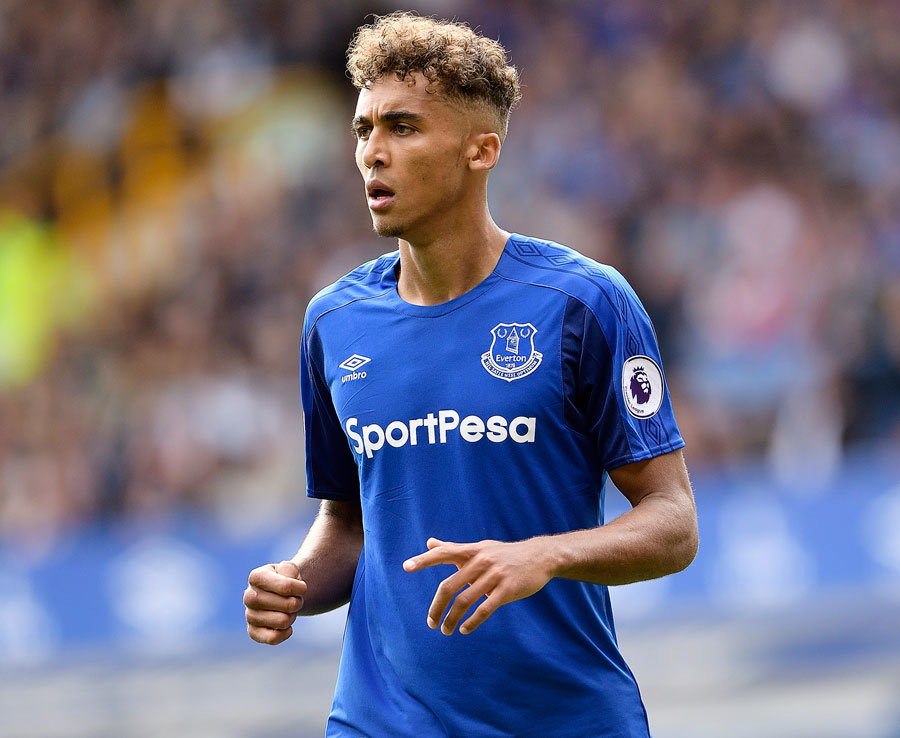 10. Dominic Calvert-Lewin (Everton) - 2 lần - Calvert-Lewin cùng với Tom Davies là những sao trẻ sáng giá nhất của Everton hiện nay. Một trong hai lần kiến tạo của cầu thủ 20 tuổi ở mùa này là cho Wayne Rooney ở trận hòa Manchester City. Ảnh: Daily Star.