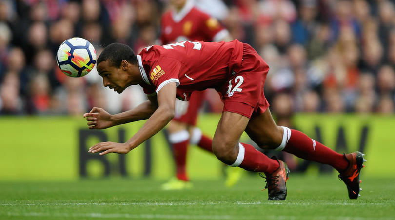 Matip suýt ghi bàn mở tỷ số trong hiệp một.