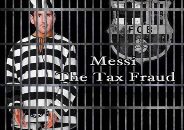 Poster phim 'Messi trốn thuế'. Ảnh: Internet.