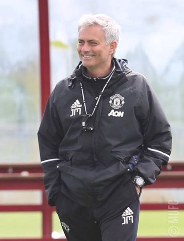 Nụ cười thân thiện của Jose Mourinho. Ảnh: Internet.