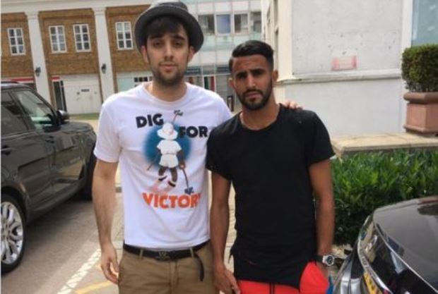 Mahrez không hề 'đi đêm' với Chelsea. Ảnh: Internet.