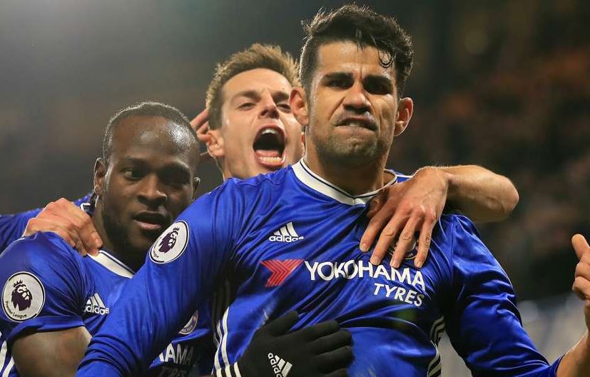 6. DIEGO COSTA | Chelsea | 20 Bàn thắng & Kiến tạo (15 & 5) | 21 Trận