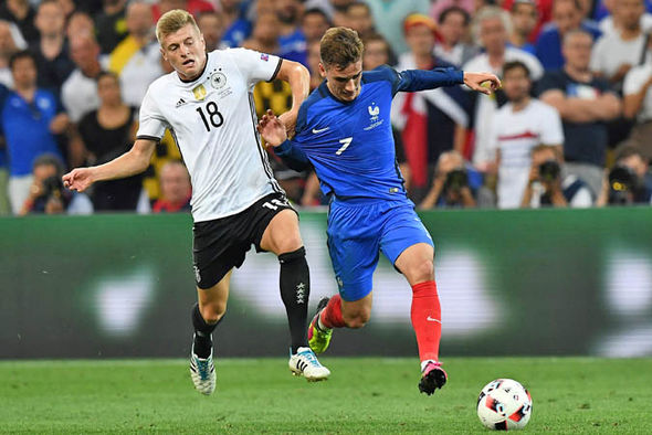 M.U muốn có Kroos và Griezmann.