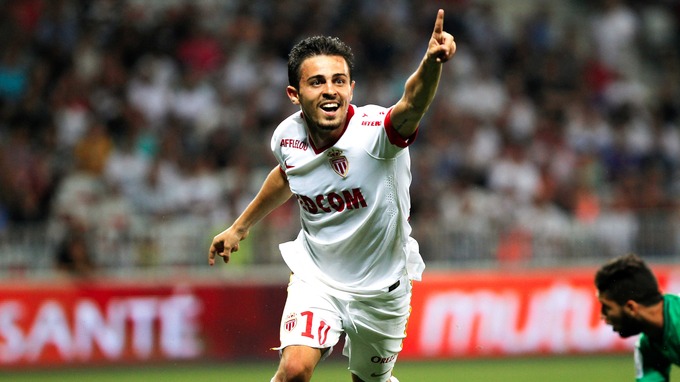 4. Bernardo Silva (Monaco, 22 tuổi): 6 đường chuyền thành bàn