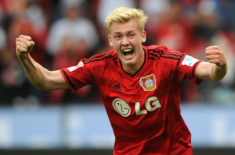 9. Julian Brandt (Bayer Leverkusen, 20 tuổi): 6 đường chuyền thành bàn