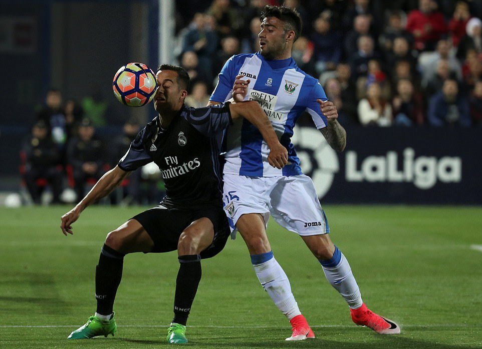 Leganes hoàn toàn bất lực trong thời gian còn lại.