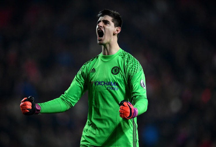Thủ môn cứu thua nhiều nhất: Thibaut Courtois (6)