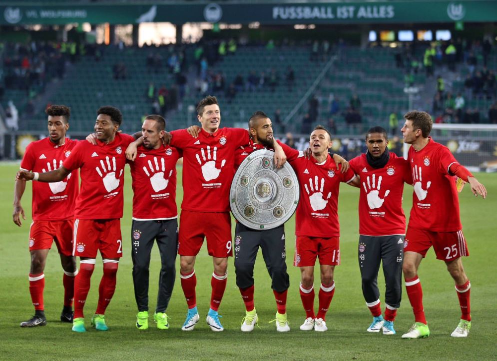 Bayern Munich chính thức vô địch Bundesliga.