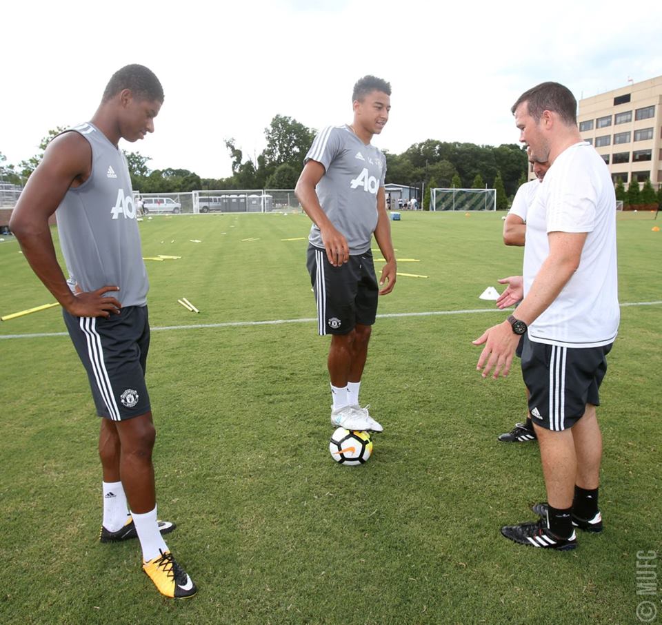 Rashford và Lingard rất thân thiết.