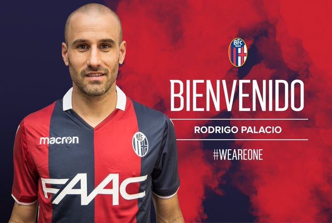 Rodrigo Palacio (từ Inter Milan đến Bologna, miễn phí)