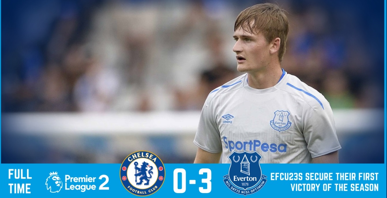 Chung cuộc, U23 Everton giành thắng lợi 3-0 trước U23 Chelsea