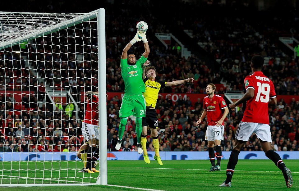 Hàng thủ và thủ môn Man Utd chơi không thật tốt và bị trả giá với bàn thua ở phút cuối cùng của trận đấu.