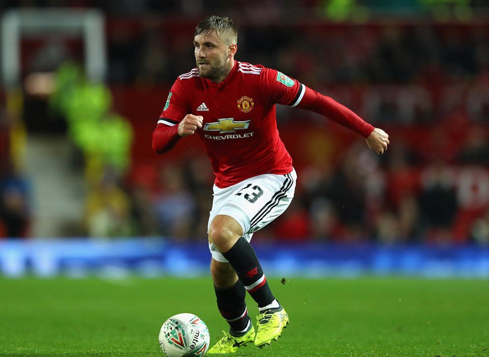 Luke Shaw trở lại ở trận này.