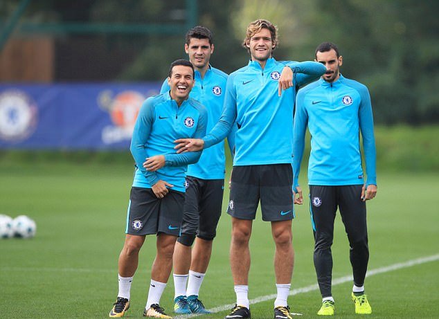 Morata đang thích nghi cực tốt cùng các đồng đội mới.