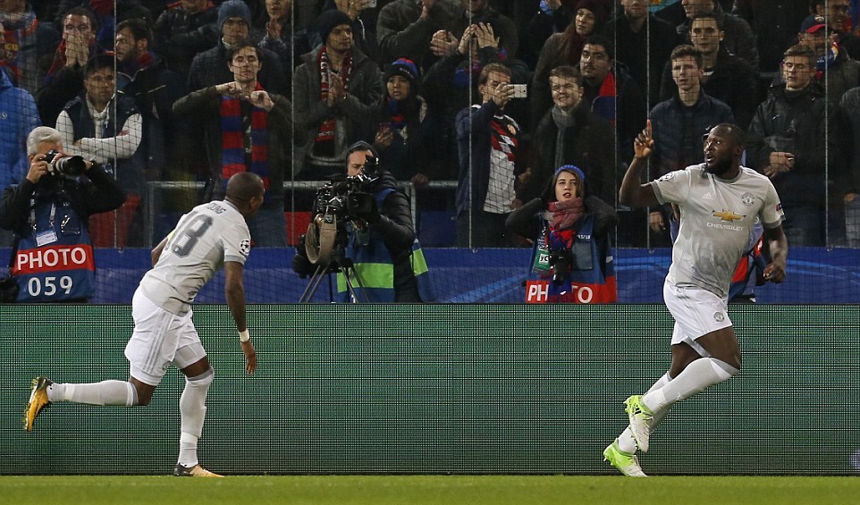 Niềm vui của Lukaku.